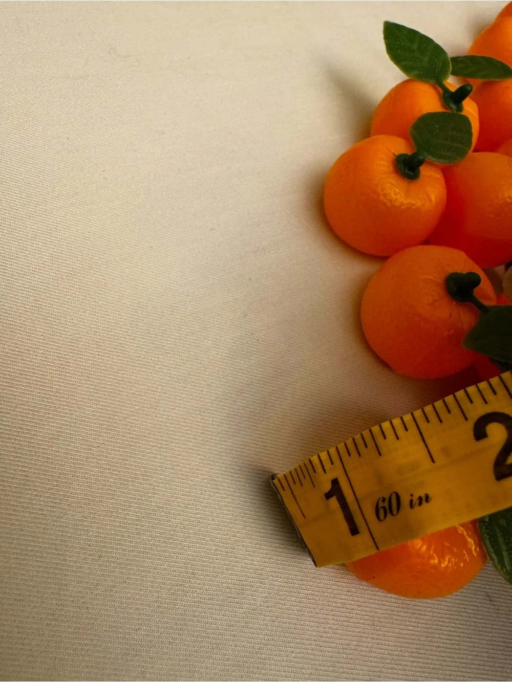 Decorative Artificial Mini Orange Fruit Accents - Bright Orange